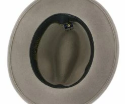 Legacy - Walrus Hats Grey Wool Felt Fedora Hat - H7002 Men