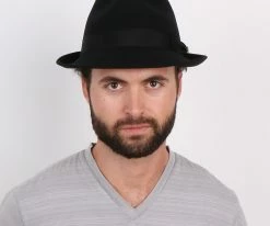 Triumph - Walrus Hats Grey Wool Felt Trilby Hat - H7004 Men