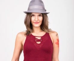 Triumph - Walrus Hats Grey Wool Felt Trilby Hat - H7004 Men