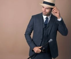 Men Voyage - Walrus Hats Natural Straw Boater Hat - H7006