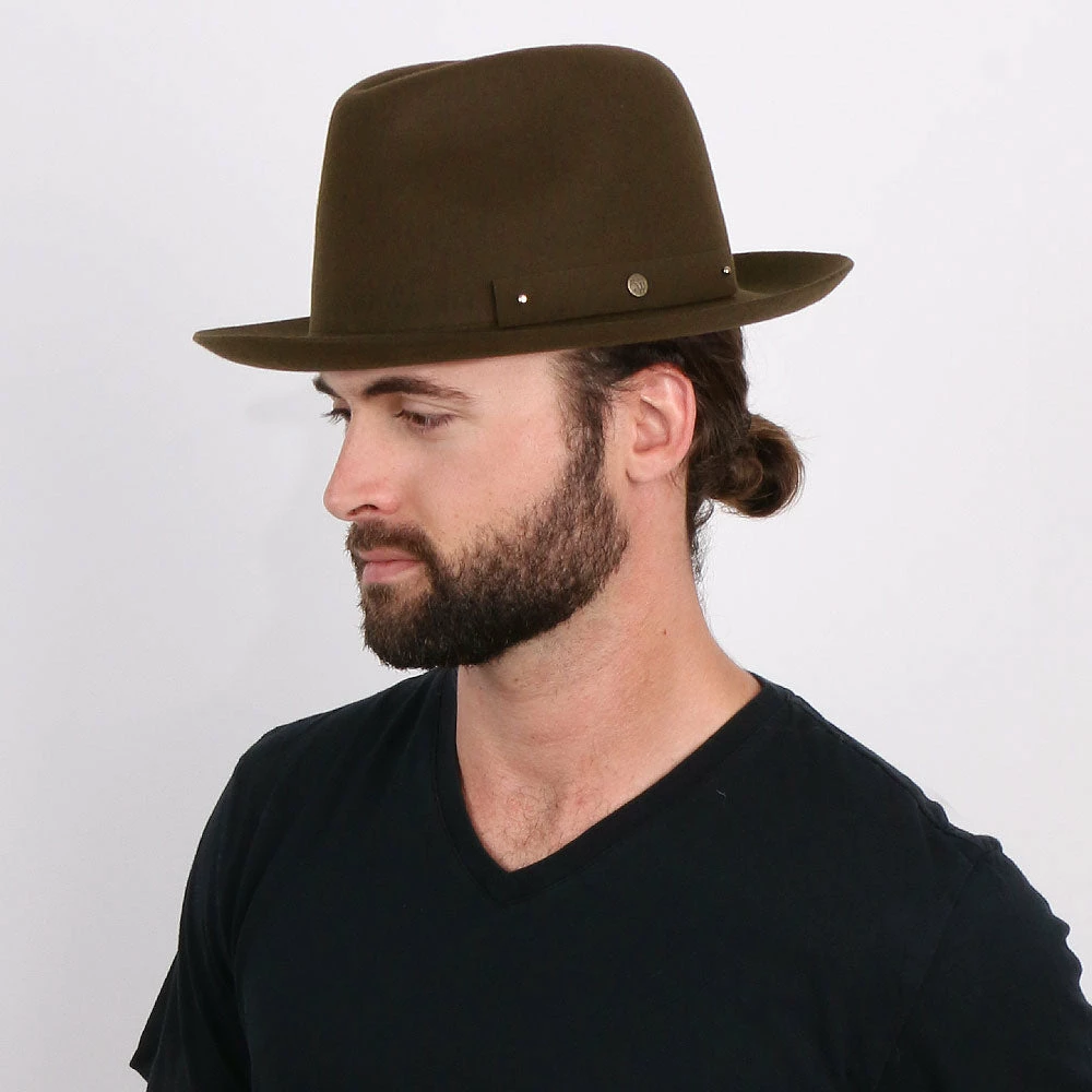 Buy ๐ Journey - Walrus Hats Wool Felt Fedora Crushable Hat - H7009 ๐คฉ 59 Journey - Walrus Hats Wool Felt Fedora Crushable Hat - H7009