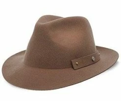 Buy ๐ Journey - Walrus Hats Wool Felt Fedora Crushable Hat - H7009 ๐คฉ 126 Journey - Walrus Hats Wool Felt Fedora Crushable Hat - H7009