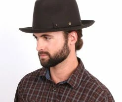 Buy ๐ Journey - Walrus Hats Wool Felt Fedora Crushable Hat - H7009 ๐คฉ 130 Journey - Walrus Hats Wool Felt Fedora Crushable Hat - H7009