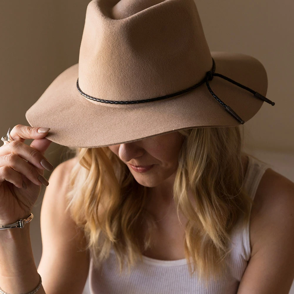 Flash Sale ๐ Monterey - Walrus Hats Light Brown Wool Felt Wide Brim Fedora Hat - H7010 ๐ฅฐ 29 Monterey - Walrus Hats Light Brown Wool Felt Wide Brim Fedora Hat - H7010