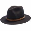 Women Big Sur - Walrus Hats Dark Brown Wool Felt Safari Hat
