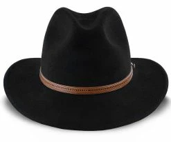 Women Big Sur - Walrus Hats Dark Brown Wool Felt Safari Hat