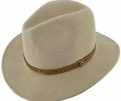 Women Big Sur - Walrus Hats Dark Brown Wool Felt Safari Hat