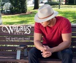 Women Big Sur - Walrus Hats Dark Brown Wool Felt Safari Hat