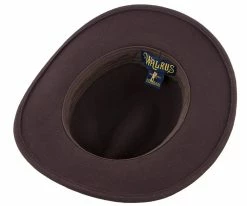 Women Big Sur - Walrus Hats Dark Brown Wool Felt Safari Hat