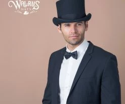 Best reviews of ๐ Sir Winston - Walrus Hats Wool Felt 5.25 In. Height English Topper Hat - H7021 ๐คฉ 18 Sir Winston - Walrus Hats Wool Felt 5.25 In. Height English Topper Hat - H7021