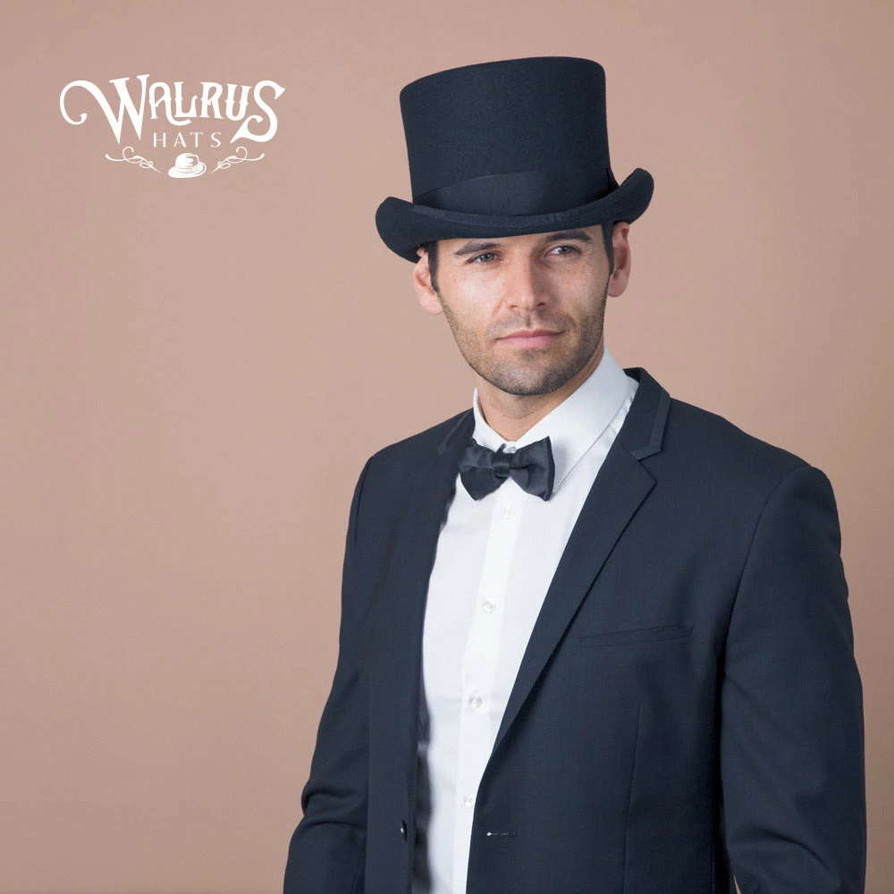 Best reviews of ๐ Sir Winston - Walrus Hats Wool Felt 5.25 In. Height English Topper Hat - H7021 ๐คฉ 9 Sir Winston - Walrus Hats Wool Felt 5.25 In. Height English Topper Hat - H7021