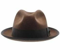 Layover - Walrus Hats Center Dent Wool Felt Fedora Hat
