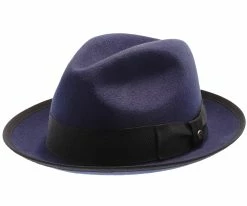 Layover - Walrus Hats Center Dent Wool Felt Fedora Hat