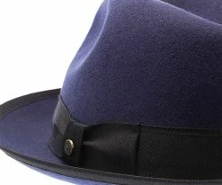 Layover - Walrus Hats Center Dent Wool Felt Fedora Hat