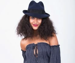 Layover - Walrus Hats Center Dent Wool Felt Fedora Hat