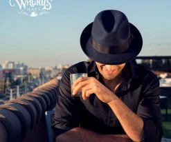 Layover - Walrus Hats Center Dent Wool Felt Fedora Hat