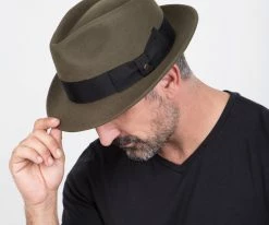 New ๐ Walrus Hats Compass - Walrus Hat Diamond Crown Wool Felt Fedora Hat ๐ 147 Walrus Hats Compass - Walrus Hat Diamond Crown Wool Felt Fedora Hat