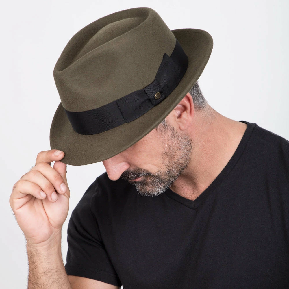 New ๐ Walrus Hats Compass - Walrus Hat Diamond Crown Wool Felt Fedora Hat ๐ 67 Walrus Hats Compass - Walrus Hat Diamond Crown Wool Felt Fedora Hat