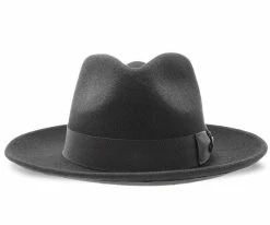 Imperial - Walrus Hats White Center Dent Wool Felt Fedora Hat Men