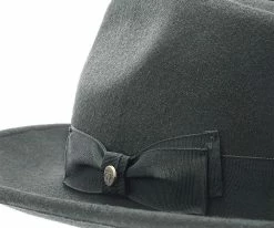 Imperial - Walrus Hats White Center Dent Wool Felt Fedora Hat Men