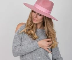 Capri - Walrus Hats Wide Brim Wool Felt Fedora Hat