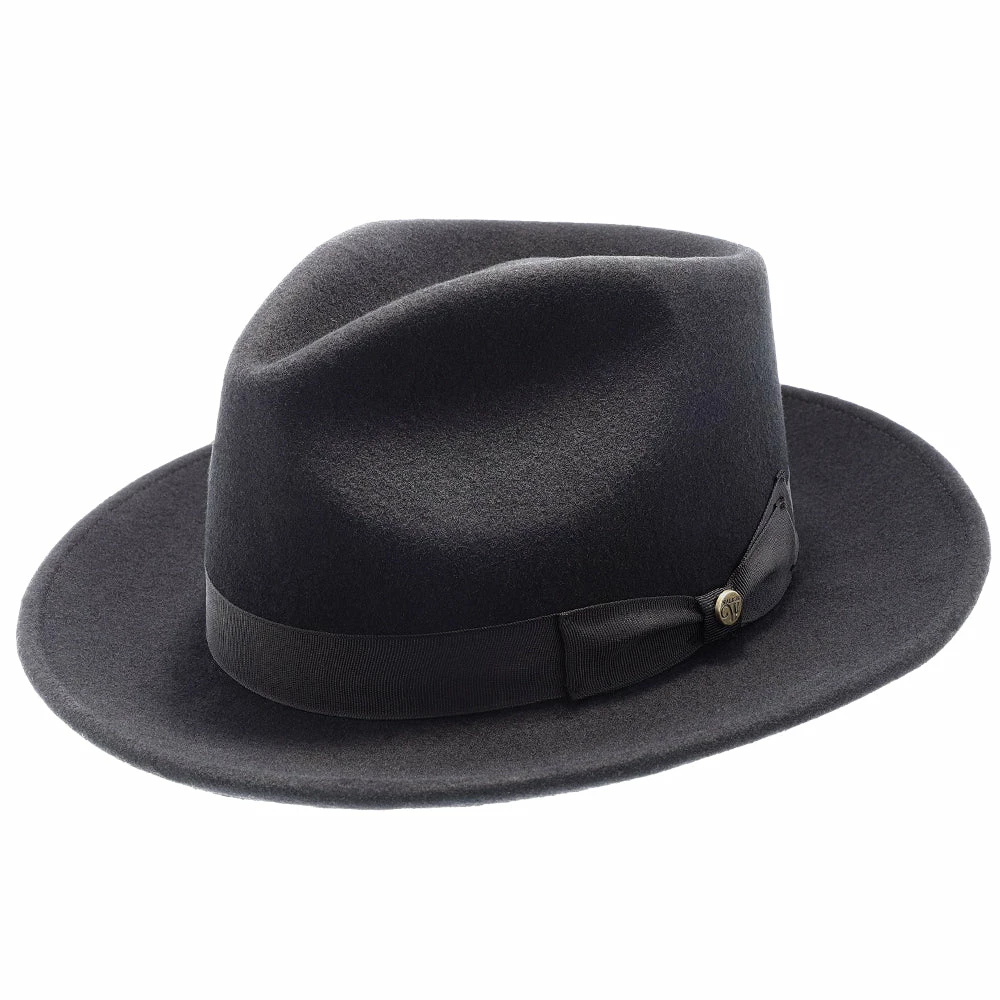New ๐ Fedora Hats Freemont - Walrus Hats Wool Fedora Hat ๐ 6 Fedora Hats Freemont - Walrus Hats Wool Fedora Hat