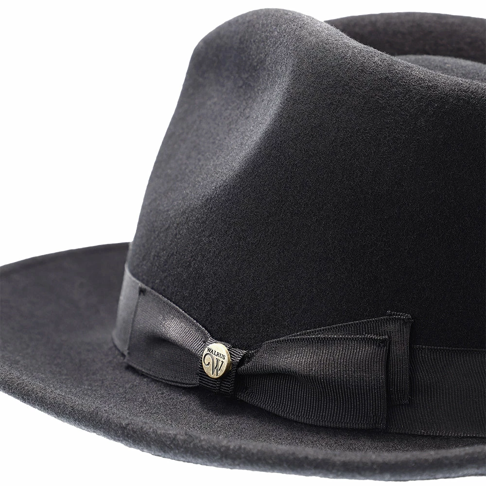 New ๐ Fedora Hats Freemont - Walrus Hats Wool Fedora Hat ๐ 61 Fedora Hats Freemont - Walrus Hats Wool Fedora Hat