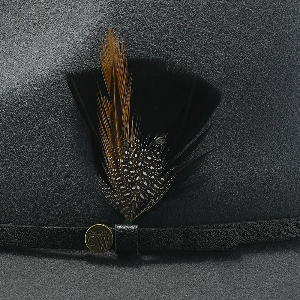 Cheapest ๐ Wallace - Walrus Hats Wool Fedora Hat ๐งจ 15 Wallace - Walrus Hats Wool Fedora Hat