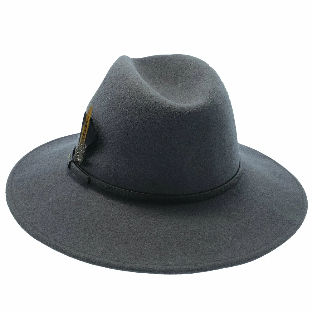 Cheapest ๐ Wallace - Walrus Hats Wool Fedora Hat ๐งจ 14 Wallace - Walrus Hats Wool Fedora Hat