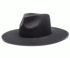 Men Walrus Hats Castle Black Fedora Hat W/ Western Bands