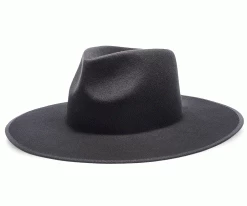Men Walrus Hats Castle Black Fedora Hat W/ Festival Bands
