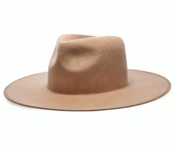 Walrus Hats Castle Brown Fedora Hat W/ Festival Bands Men