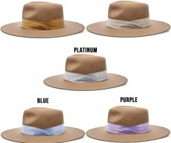 Fashionable Hats Women Satin Hat Band - 3-Pleat With 2-End Hooks