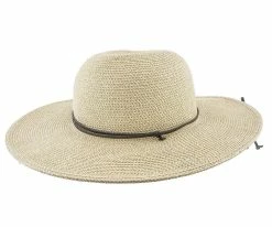 Men Wider - Jeanne Simmons Cotton Toyo Straw Wide Brim Hat - 8503