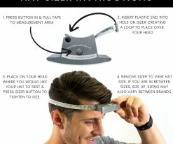 New โจ Fashionable Hats Hat Sizer With Gift Card & Gift Box Men ๐ 11 Fashionable Hats Hat Sizer With Gift Card & Gift Box Men