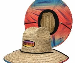 Lenny - Makai Rush Straw Lifeguard Hat Men