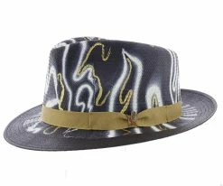 Luminosity - Santana Straw Fedora Hat Men