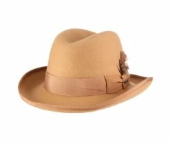 Buy โญ Dashing - Scala WF545 Wool Felt Homburg Hat ๐ 115 Dashing - Scala WF545 Wool Felt Homburg Hat