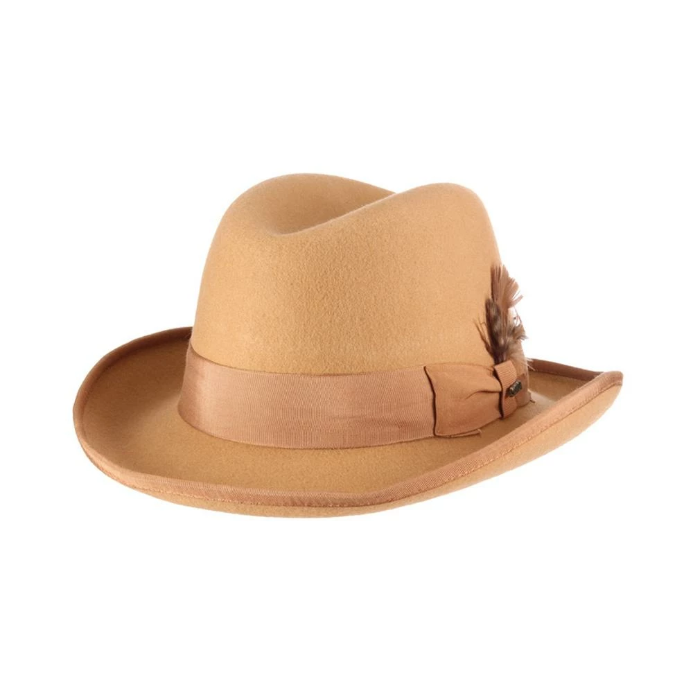 Buy โญ Dashing - Scala WF545 Wool Felt Homburg Hat ๐ 53 Dashing - Scala WF545 Wool Felt Homburg Hat