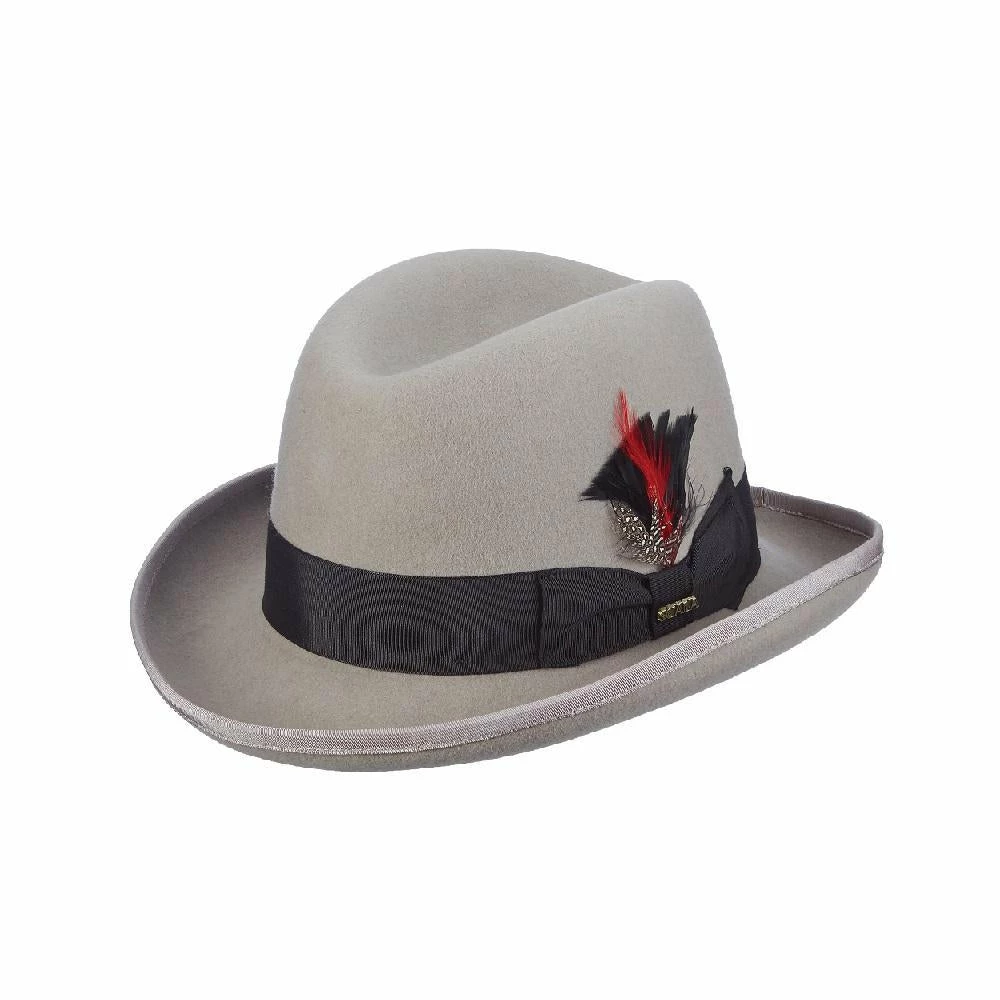 Buy โญ Dashing - Scala WF545 Wool Felt Homburg Hat ๐ 52 Dashing - Scala WF545 Wool Felt Homburg Hat