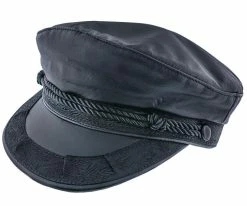 Capheria - Aegean AEG103 Brown Leather Greek Fisherman Hat