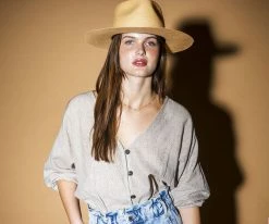 Cheap ๐ฅ Geraldine - Betmar Paper Straw Fedora Hat โ๏ธ 104 Geraldine - Betmar Paper Straw Fedora Hat