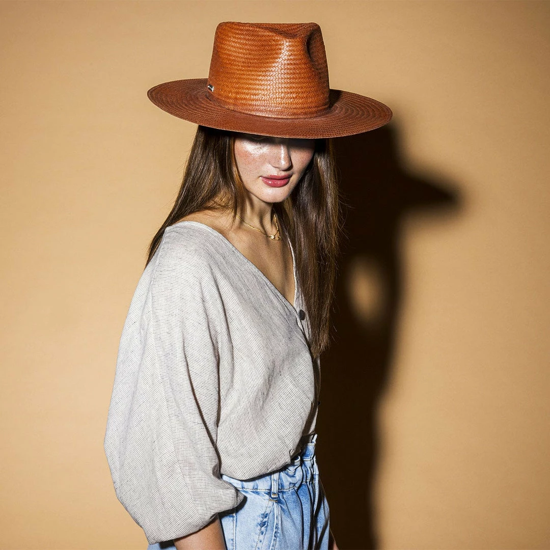 Cheap ๐ฅ Geraldine - Betmar Paper Straw Fedora Hat โ๏ธ 51 Geraldine - Betmar Paper Straw Fedora Hat