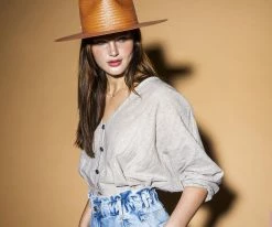 Cheap ๐ฅ Geraldine - Betmar Paper Straw Fedora Hat โ๏ธ 102 Geraldine - Betmar Paper Straw Fedora Hat
