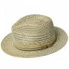 Men Rudi - Bailey Shangtung Straw Fedora Hat
