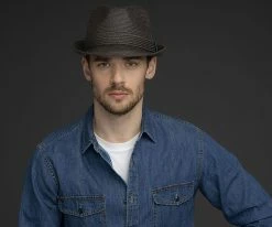 Billy - Bailey Poly Braid Toyo Straw Trilby Hat