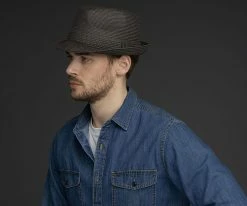 Billy - Bailey Poly Braid Toyo Straw Trilby Hat