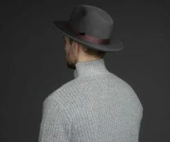 Men Busken - Bailey Fedora Wool Hat
