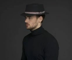 Klaxon - Bailey Round Telescope Crown Wool Hat