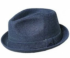 Billy - Bailey Poly Braid Toyo Straw Trilby Hat